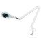 Gymax LED Magnifying Glass Desk Lamp w/ Swivel Arm and Clamp 2.25x Magnification White